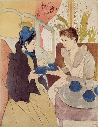 访问 The Visit (1890 – 1891)，玛丽·卡萨特
