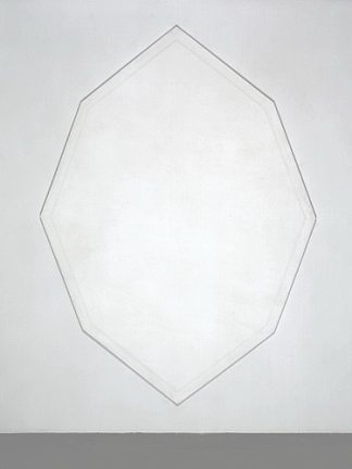 无题（白色八角形） Untitled (White Octagon) (1964)，玛丽·科斯