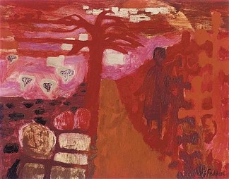 戈佐岛的景观 Landscape in Gozo (1960)，玛丽·费登