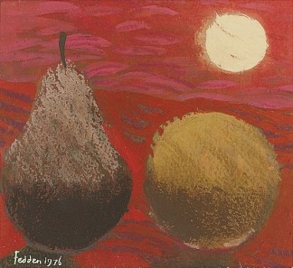 红色静物 Still Life on Red (1976)，玛丽·费登