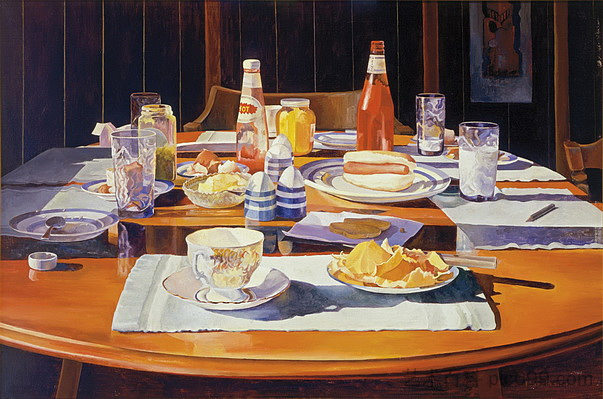 晚餐桌 Supper Table (1969)，玛丽·普拉特