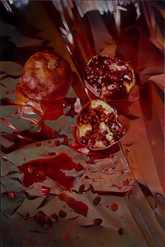 猩红色的线，石榴片 Threads of Scarlet, Pieces of Pomegranate (2005)，玛丽·普拉特