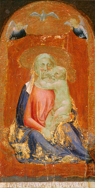 谦卑的麦当娜 Madonna of Humility (1420)，马萨乔
