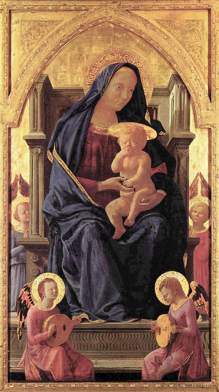 玛丽亚和孩子 Maria and Child (1426)，马萨乔