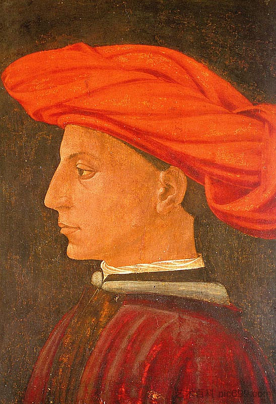 一个年轻人的肖像 Portrait of a Young Man (1423 - 1425),马萨乔