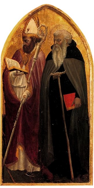 圣乔维纳莱三联画。右面板。 San Giovenale Triptych. Right panel. (c.1422)，马萨乔