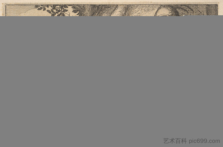 Regiunculae et villae 等分试样 Ducatus brabantiae 的标题牌 Titleplate to Regiunculae Et Villae Aliquot Ducatus Brabantiae (c.1610),小山水大师