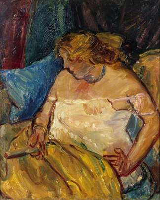 穿衬衫的女人 Femme En Chemise (1928)，马修·史密斯