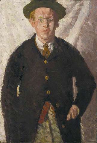 自画像 Self Portrait (1909)，马修·史密斯