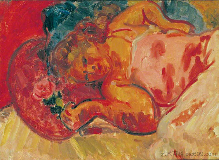 薇拉斜倚 Vera Reclining (1928)，马修·史密斯