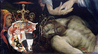 基督的哀歌（细节） Lamentation of Christ (detail) (c.1525)，马蒂亚斯·格吕内瓦尔德