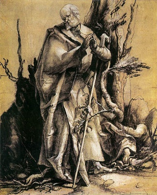 森林中的圣约翰 St. John in the Forest (1515)，马蒂亚斯·格吕内瓦尔德