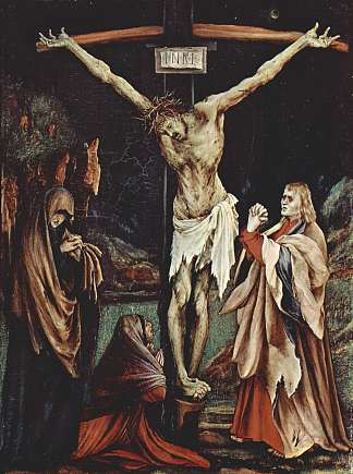 小十字架 The Small Crucifixion (c.1510)，马蒂亚斯·格吕内瓦尔德