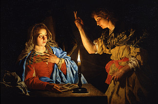 报喜 Annunciation，马蒂亚斯·斯托姆