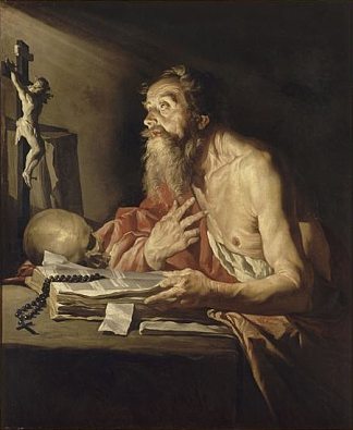 圣杰罗姆 St. Jerome (1650)，马蒂亚斯·斯托姆