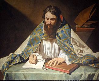 圣安布罗斯肖像 Portrait of Saint Ambrose (c.1633 – c.1639)，马蒂亚斯·斯托姆