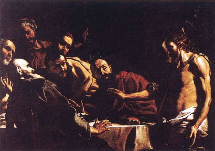 圣约翰责备希律 Saint John Reproaching Herod (1666)，马蒂亚·普雷蒂