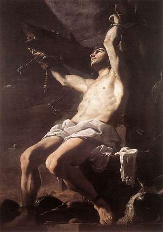 圣塞巴斯蒂安 Saint Sebastian (1656)，马蒂亚·普雷蒂