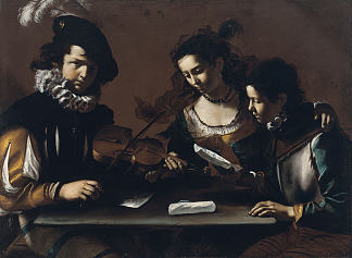 音乐会 The Concert (1635)，马蒂亚·普雷蒂
