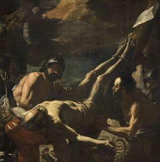 圣彼得殉难 The Martyrdom of Saint Peter (1660)，马蒂亚·普雷蒂