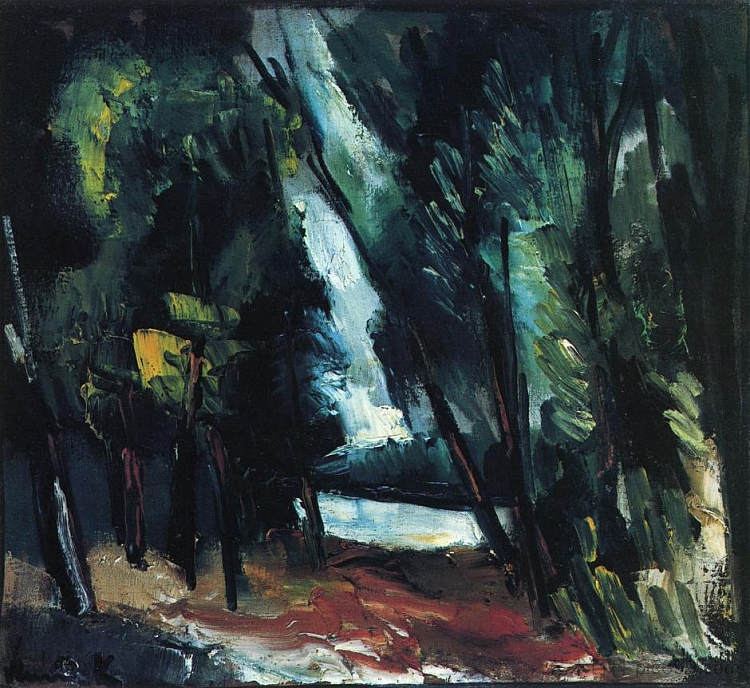 瓦尔蒙多伊斯的空地 The Clearing at Valmondoiis (c.1912)，莫里斯·德·乌拉曼克