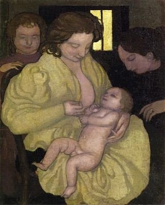 母亲 Motherhood (1895)，莫里斯·丹尼斯