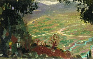 黑醋栗全景 Panorama of Cassis (1904)，莫里斯·丹尼斯