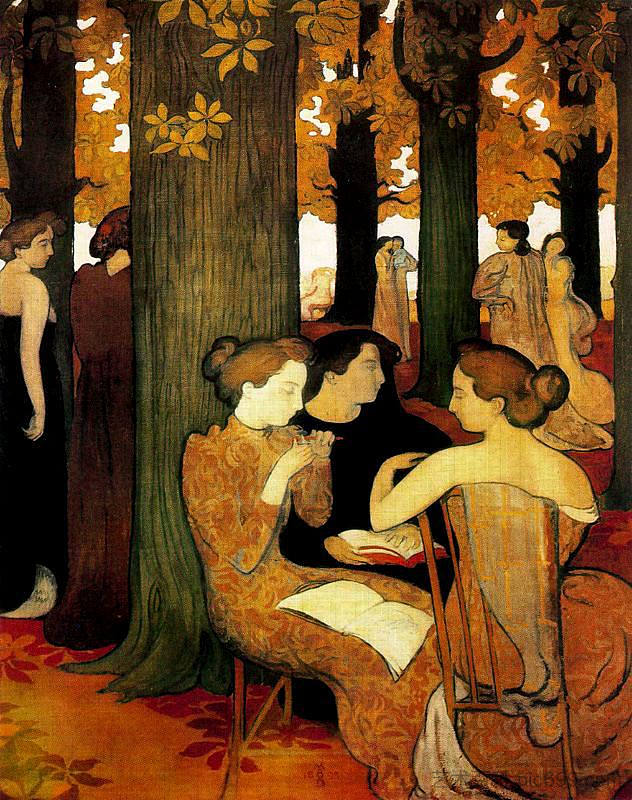 缪斯女神 The Muses (1893),莫里斯·丹尼斯