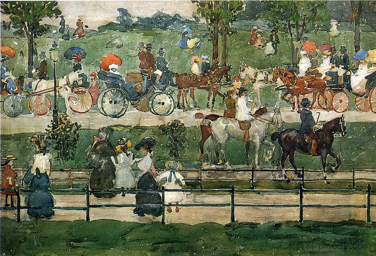 中央公园 Central Park (1900),莫里斯·普雷德加斯特