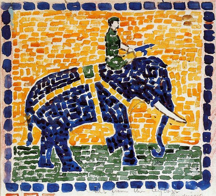 象 Elephant (c.1912 - c.1915)，莫里斯·普雷德加斯特