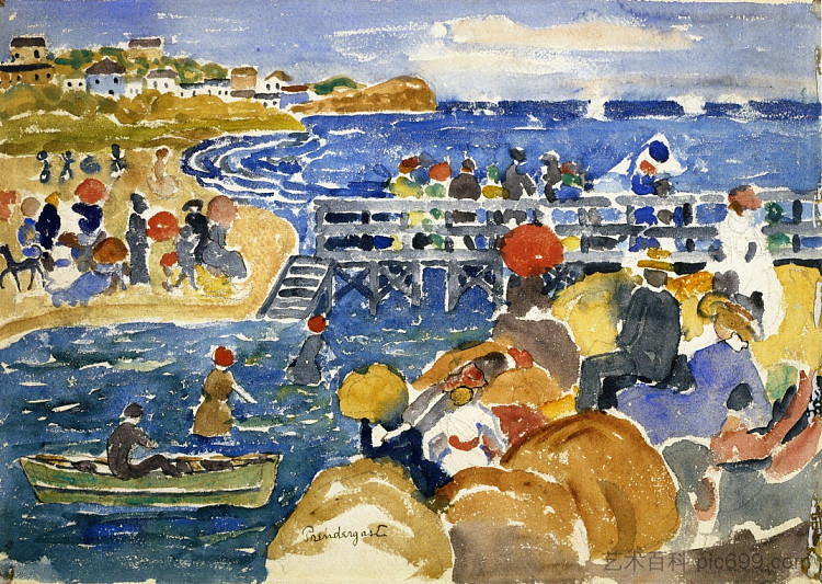 长滩 Long Beach (1920 - 1923),莫里斯·普雷德加斯特
