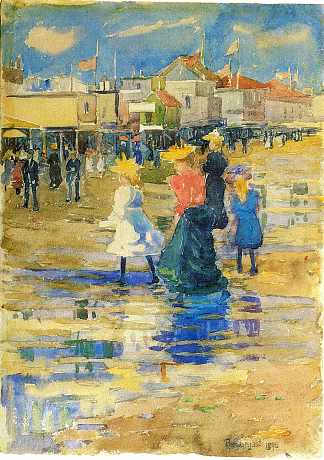 里维尔海滩 Revere Beach (1896)，莫里斯·普雷德加斯特