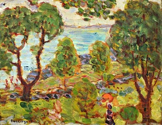海滨 Seashore (c.1910 – c.1913)，莫里斯·普雷德加斯特