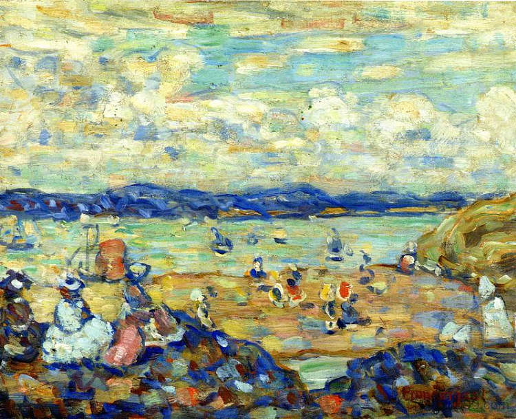 圣马洛 St. Malo (c.1907),莫里斯·普雷德加斯特