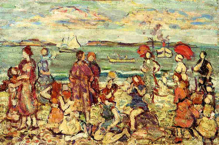 入口 The Inlet (c.1910 - c.1913),莫里斯·普雷德加斯特