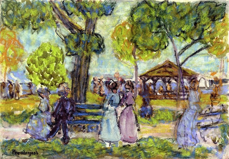 展馆 The Pavilion (1910)，莫里斯·普雷德加斯特