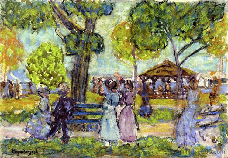 展馆 The Pavilion (1910),莫里斯·普雷德加斯特