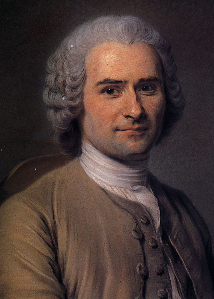 让-雅克·卢梭 Jean-Jacques Rousseau，莫里斯·昆汀·德·拉图尔