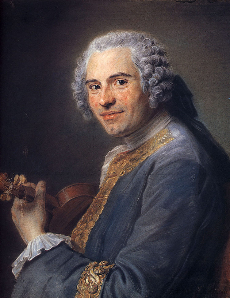 让-约瑟夫·卡萨内亚·德蒙东维尔 Jean-Joseph Cassanea de Mondonville (1747; France  )，莫里斯·昆汀·德·拉图尔