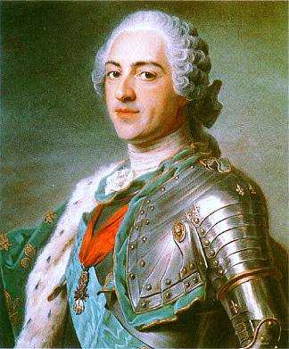 法国路易十五 Louis XV of France，莫里斯·昆汀·德·拉图尔
