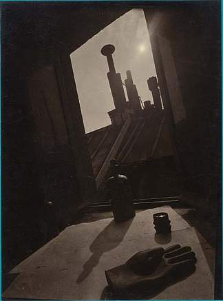巴黎屋檐下的手套和瓶子 Gant Et Flacon Sous Les Toits De Paris (1929)，莫里斯·塔巴德