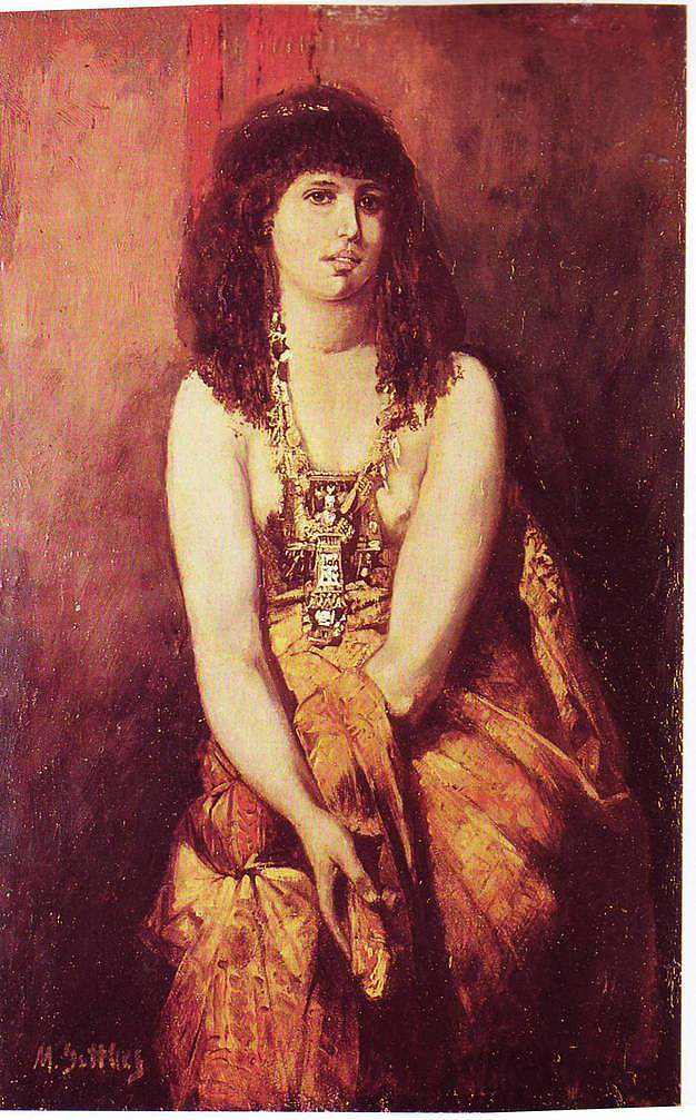 宫女 Odalisque (1877)，毛里希·戈特利布