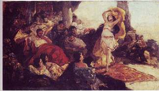 莎乐美之舞 Salome’s Dance (1879)，毛里希·戈特利布