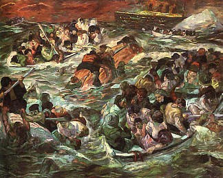 泰坦尼克号沉没 Sinking of the Titanic (1912)，马克斯·贝克曼