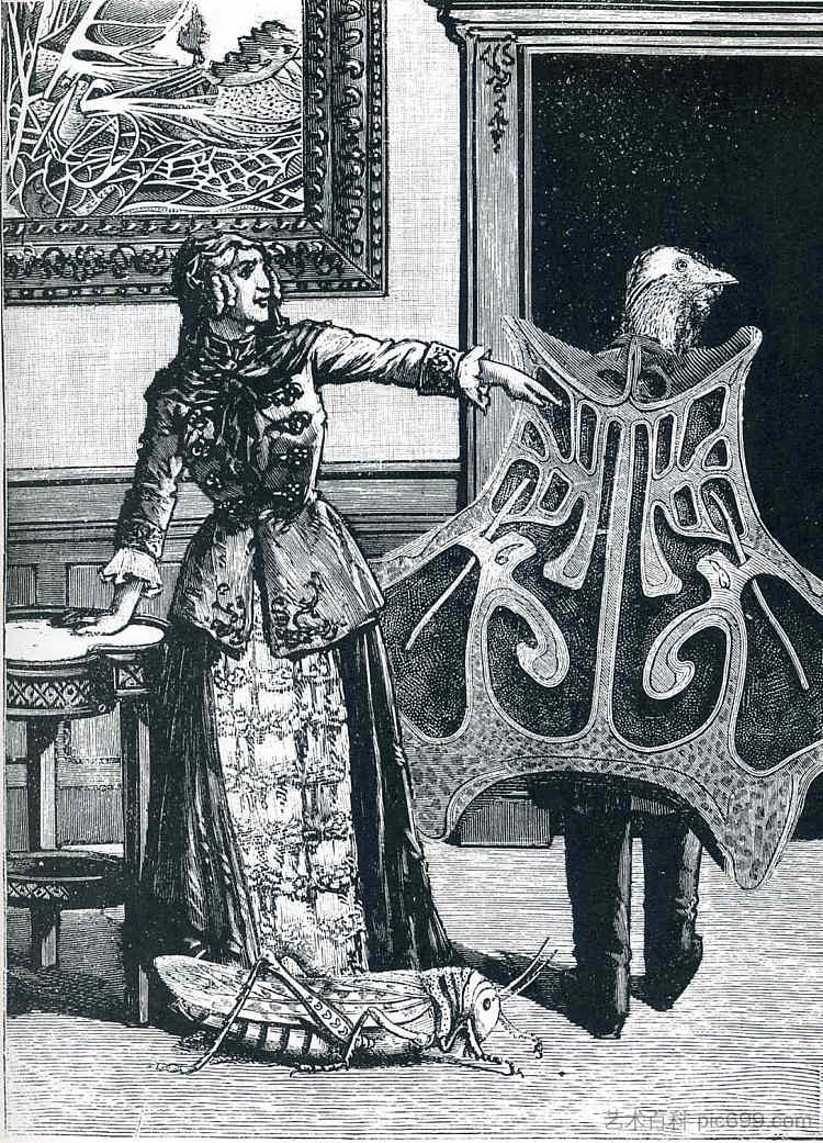 “仁慈的一周”插图 Illustration to "A Week of Kindness" (1934; Paris,France ),马克斯·恩斯特