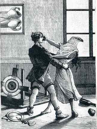 “仁慈的一周”插图 Illustration to “A Week of Kindness” (1934; Paris,France                     )，马克斯·恩斯特