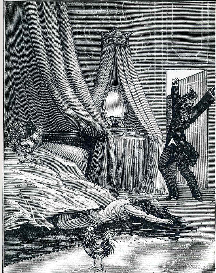 “仁慈的一周”插图 Illustration to "A Week of Kindness" (1934; Paris,France ),马克斯·恩斯特
