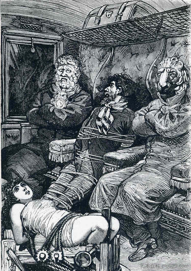 “仁慈的一周”插图 Illustration to "A Week of Kindness" (1934; Paris,France ),马克斯·恩斯特