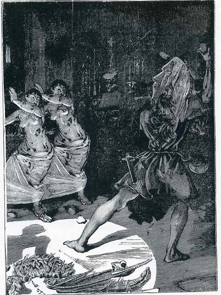 “仁慈的一周”插图 Illustration to "A Week of Kindness" (1934; Paris,France ),马克斯·恩斯特