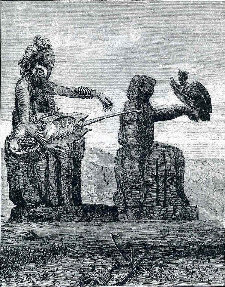 “仁慈的一周”插图 Illustration to "A Week of Kindness" (1934; Paris,France ),马克斯·恩斯特